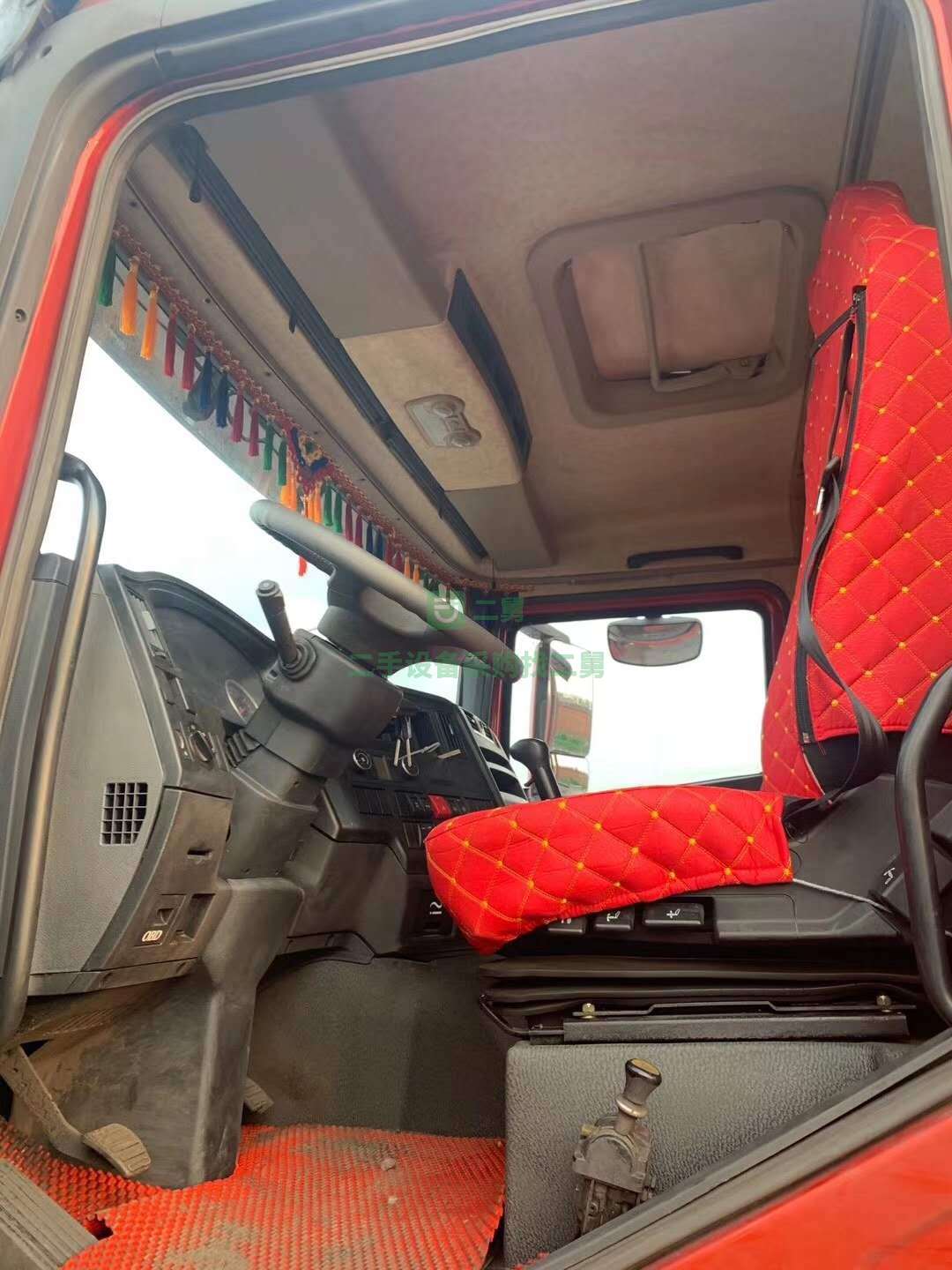 河北出售18年德龍X3000自卸車，國五排放汽貿(mào)扣押車