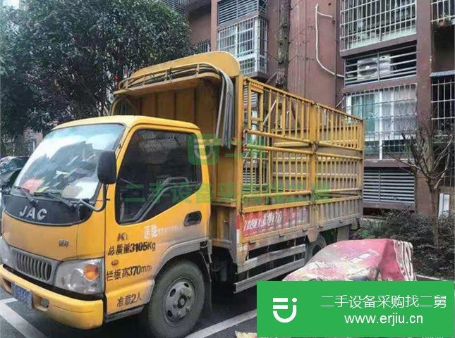 重慶出售二手江淮3.8米高欄貨車