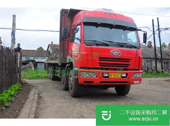 黑龍江出售二手一汽解放自卸車