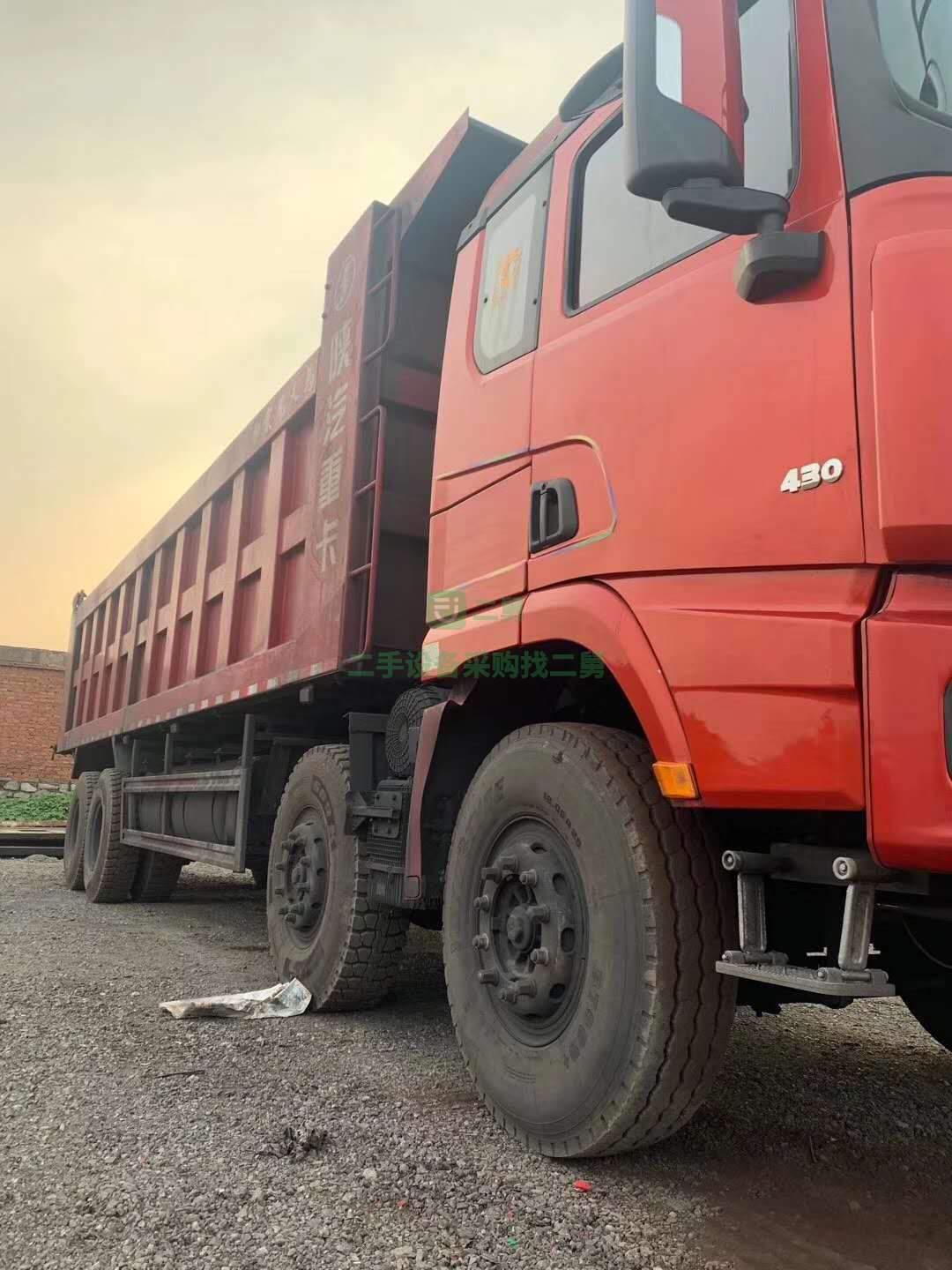 河北出售18年德龍X3000自卸車，國五排放汽貿(mào)扣押車