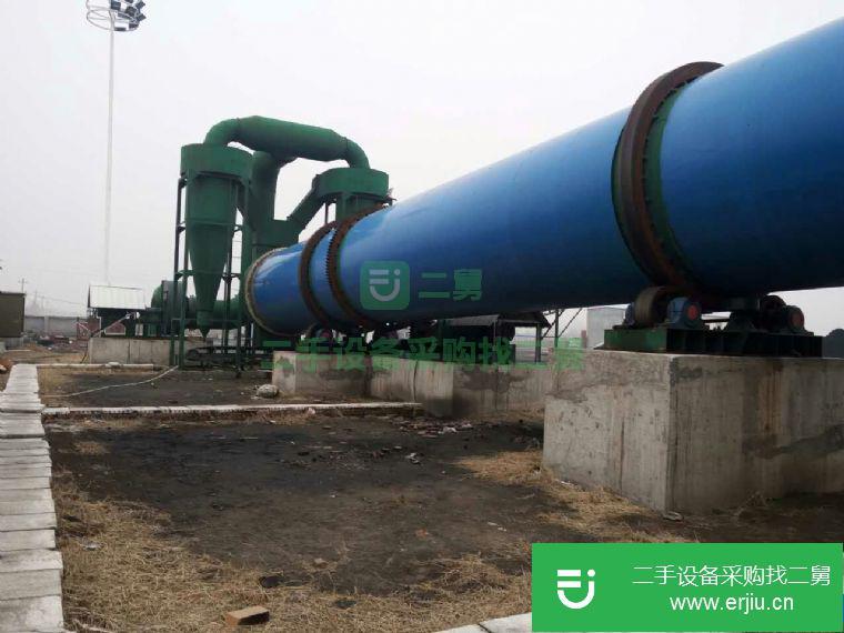 山東省出售二手1.8*18米滾筒烘干機