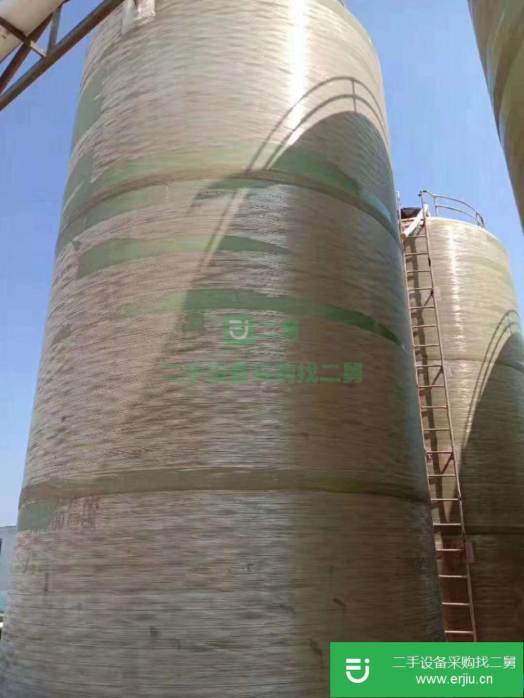 山東省出售二手玻璃鋼儲罐
