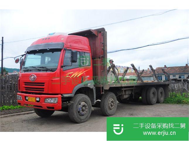 黑龍江出售二手一汽解放自卸車