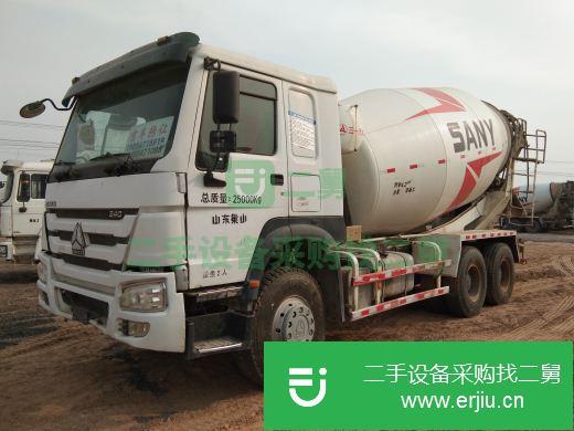 山東出售二手中國重汽攪拌車