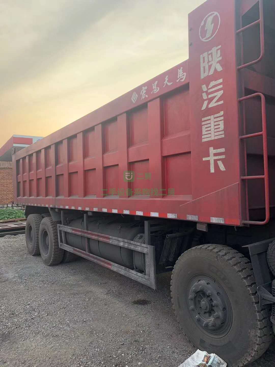 河北出售18年德龍X3000自卸車，國五排放汽貿(mào)扣押車
