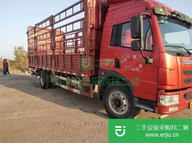 山東出售二手高欄貨車一汽解放龍威