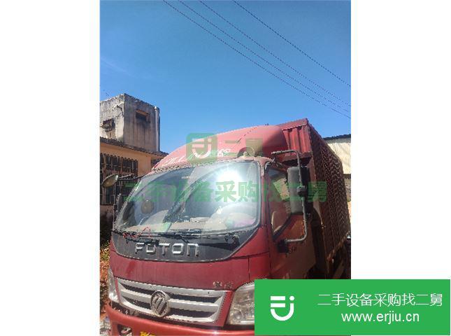 云南出售二手福田排半廂式輕型載貨車