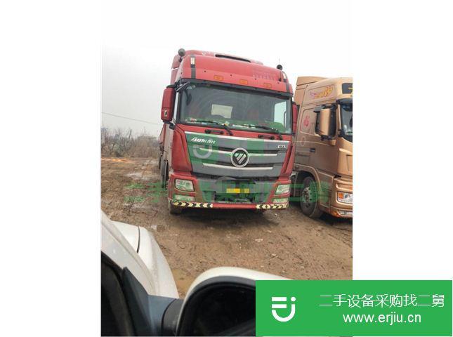 安徽出售二手歐曼重型自卸半掛車