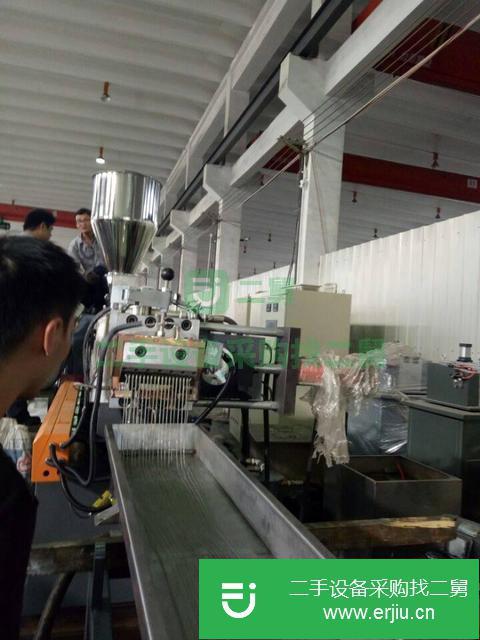 江蘇出售二手PET聚酯切片顆粒造粒機