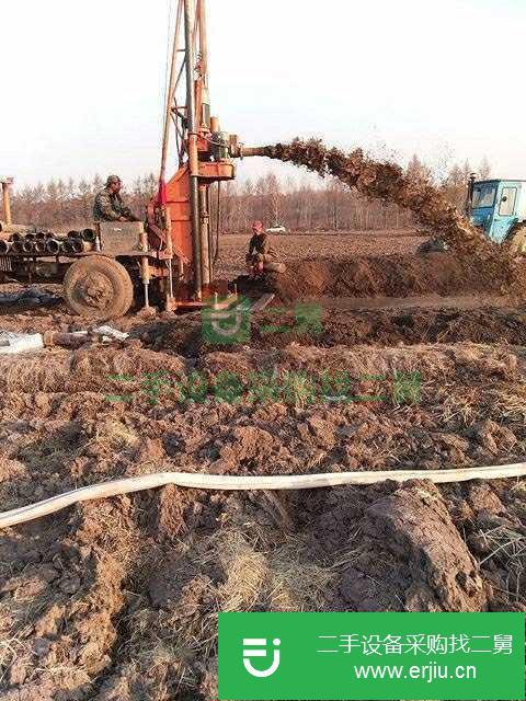 黑龍江出售二手打井機