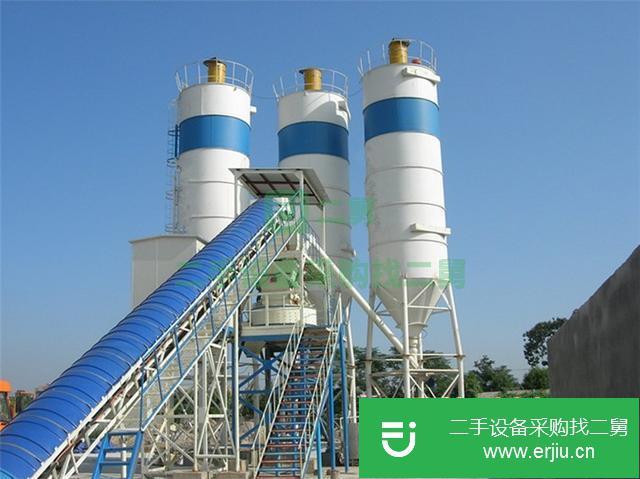 河南出售二手智能混凝土攪拌站