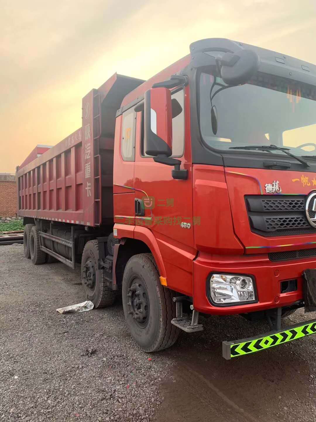 河北出售18年德龍X3000自卸車，國五排放汽貿(mào)扣押車