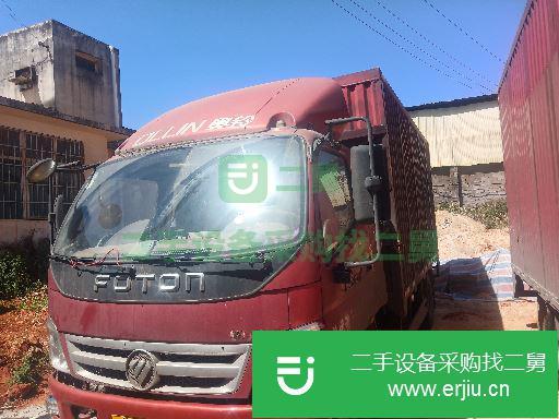 云南出售二手福田排半廂式輕型載貨車