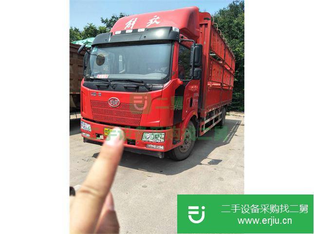 河南出售二手一汽解放箱式貨車