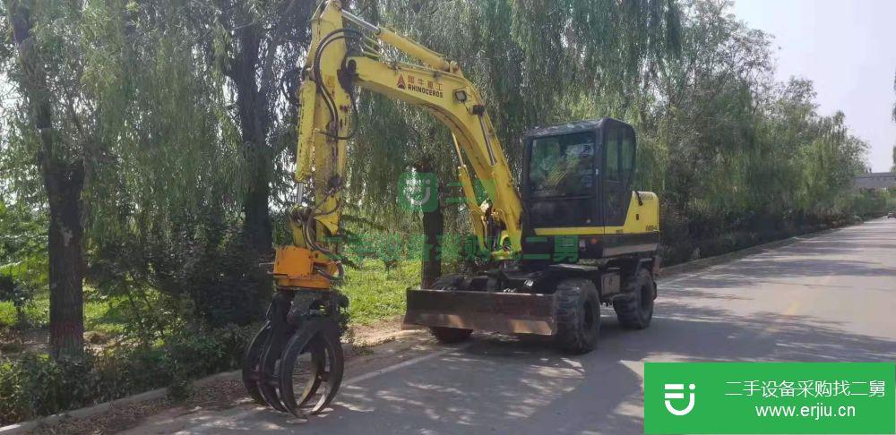 河北出售二手犀牛重工XN85-9Y抓木機