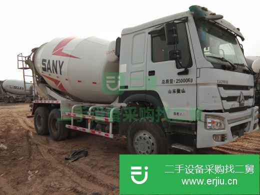 山東出售二手三一重工混凝土攪拌車