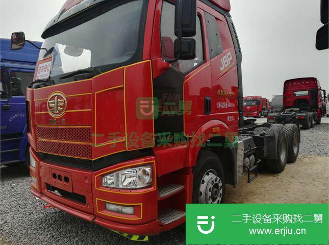 山東出售二手一汽解放J6牽引車