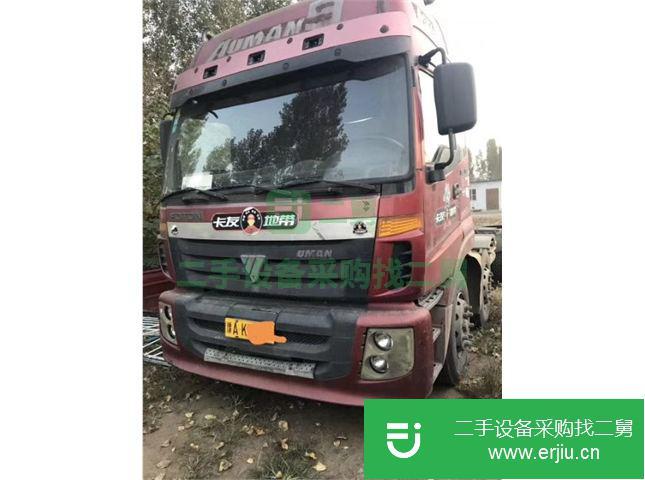 河南出售二手福田歐曼牽引車