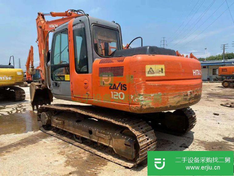云南出售二手日立120挖掘機(jī)