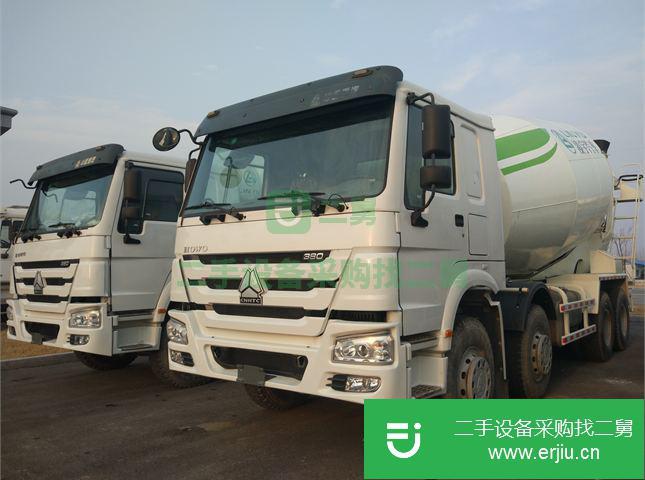 山東出售二手中國重汽混凝土攪拌車
