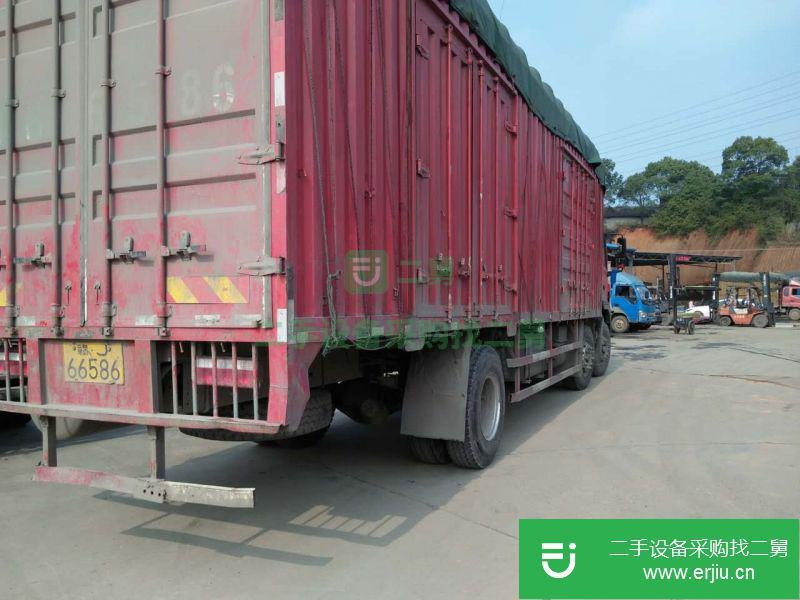 江西出售二手江淮重型箱式貨車