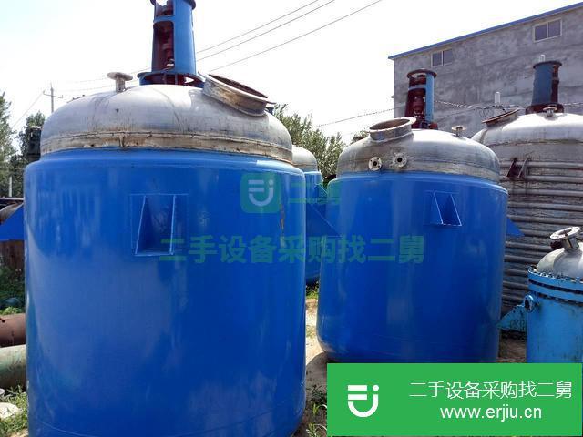 山東出售二手搪瓷反應(yīng)釜