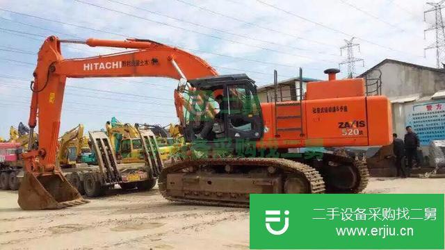 上海出售二手日立zx520挖掘機