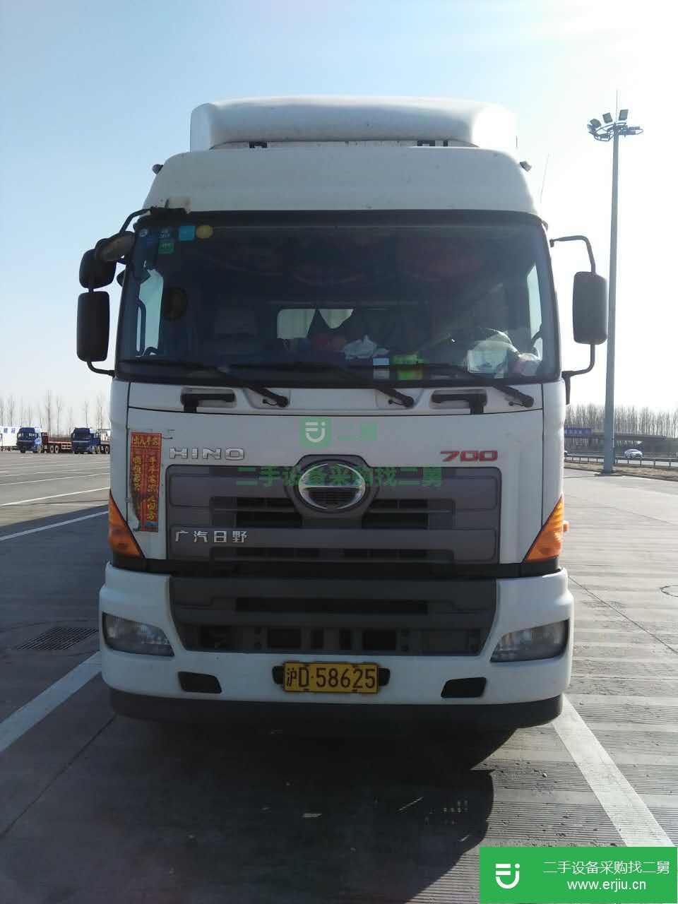 上海出售二手廣汽日野牽引車