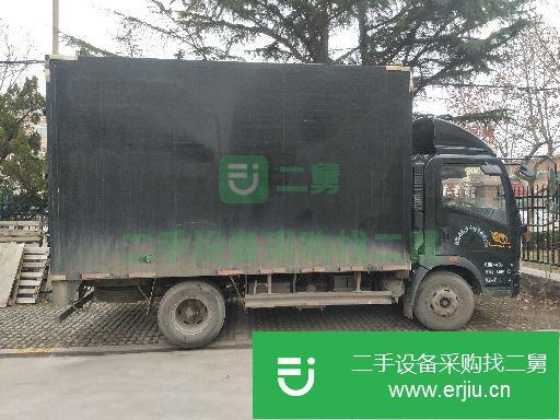 山東出售二手中國重汽輕卡箱貨車