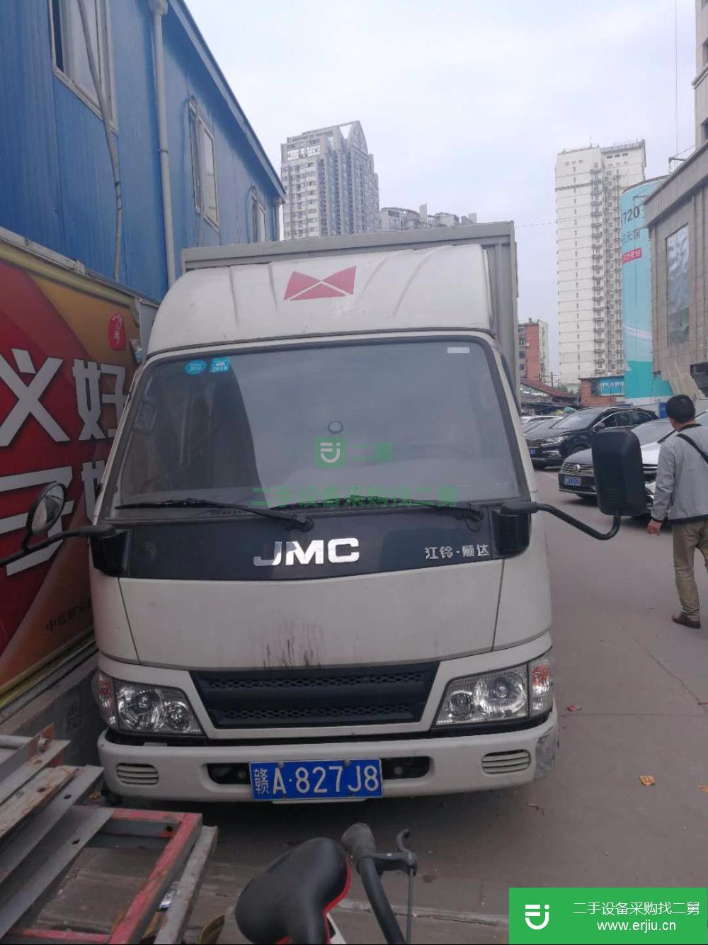 江西出售二手江鈴廂式貨車