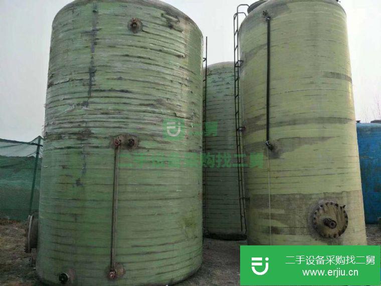 山東省出售二手玻璃鋼儲罐
