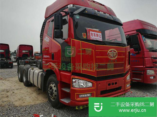 山東出售二手一汽解放J6牽引車