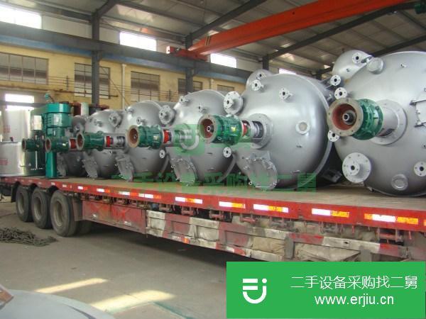 山東出售二手電加熱不銹鋼反應釜