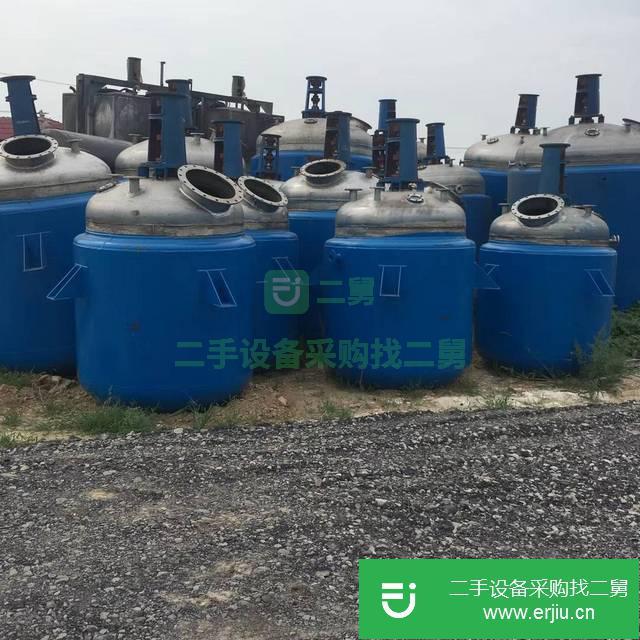 山東出售二手不銹鋼反應釜
