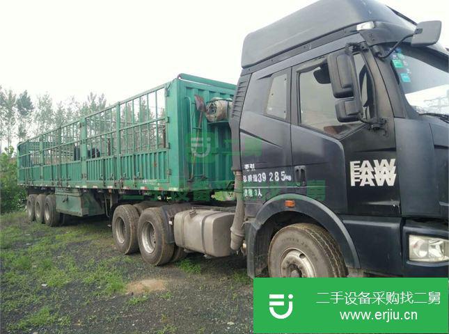 山西省出售二手一汽解放J6半掛車