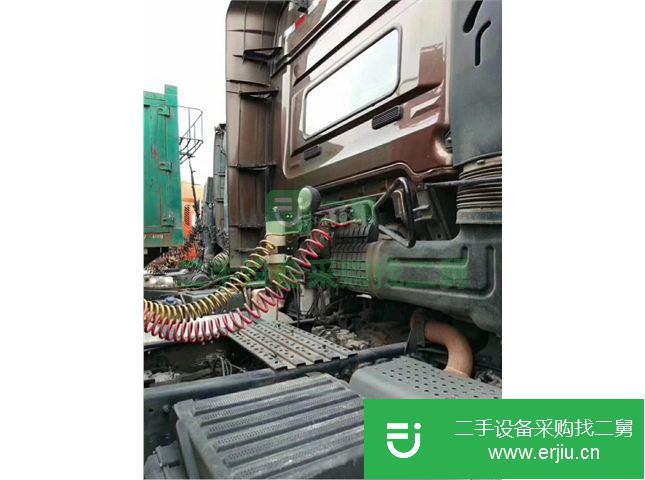 江西出售二手解放倉欄半掛車