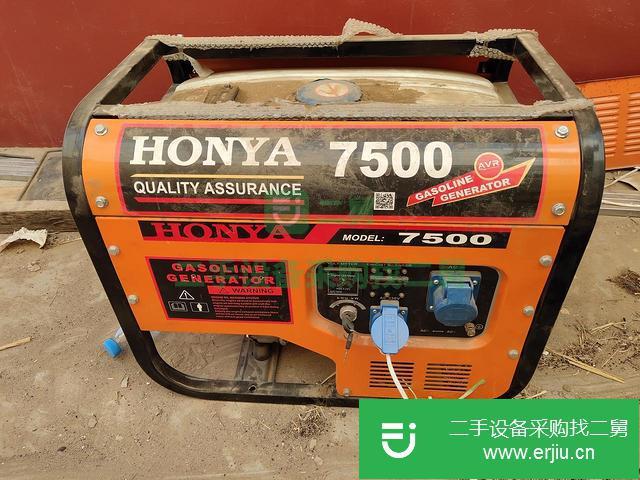河北出售二手九成新本田發(fā)電機
