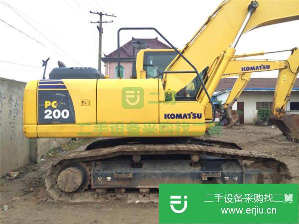 四川出售二手小松200挖掘機