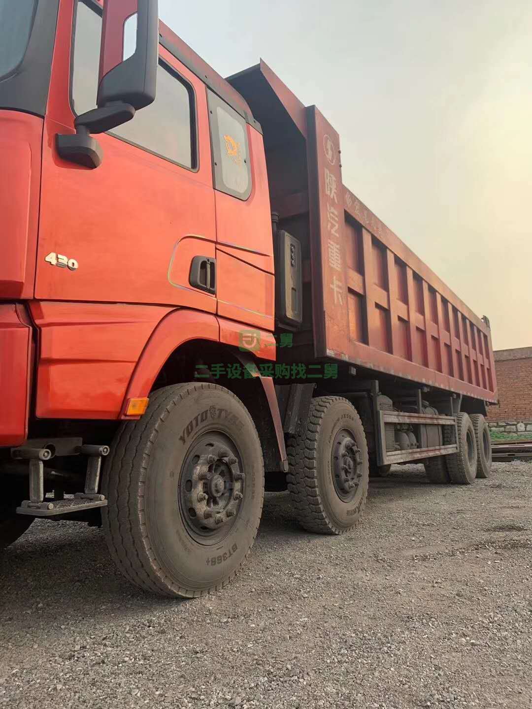 河北出售18年德龍X3000自卸車，國五排放汽貿(mào)扣押車