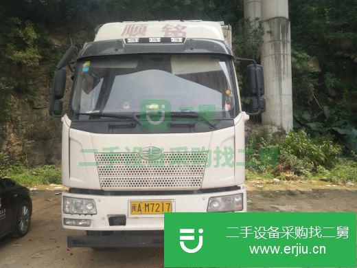 福建出售二手一汽解放J5箱式貨車
