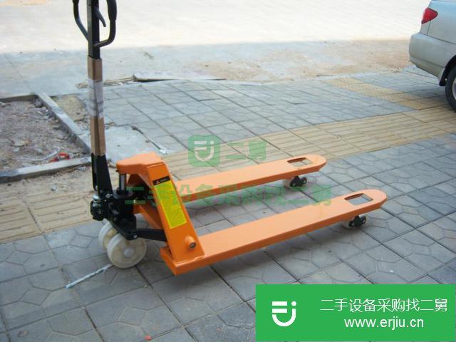 廣東出售二手牛力牌2噸手動油壓升高叉車