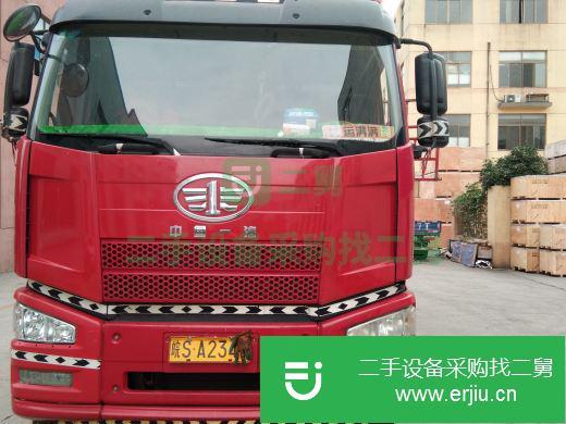安徽出售二手一汽解放J6前四后八高欄貨車