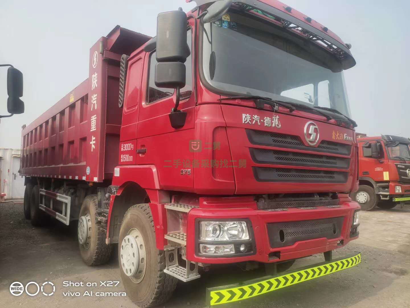 河北出售2017年6月的德龍F3000自卸車，8.2米大箱賣28萬