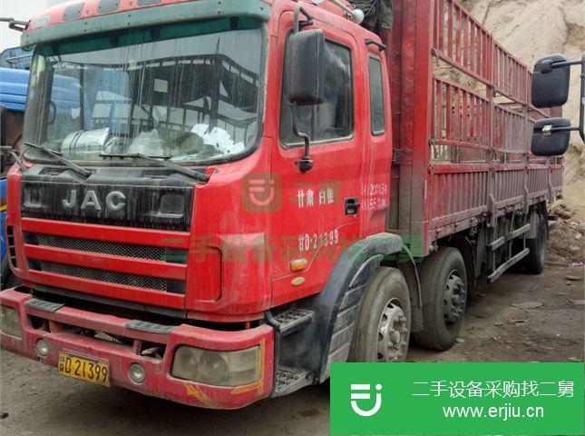 甘肅出售二手江淮格爾發前四后四載貨車
