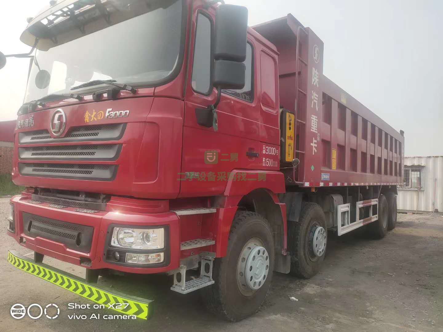 河北出售2017年6月的德龍F3000自卸車，8.2米大箱賣28萬
