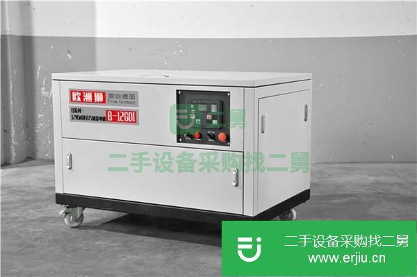 山東出售二手30千瓦封閉式汽油發電機