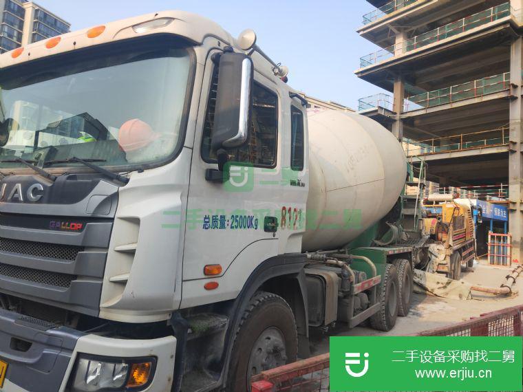 上海出售二手江淮攪拌車16方國五