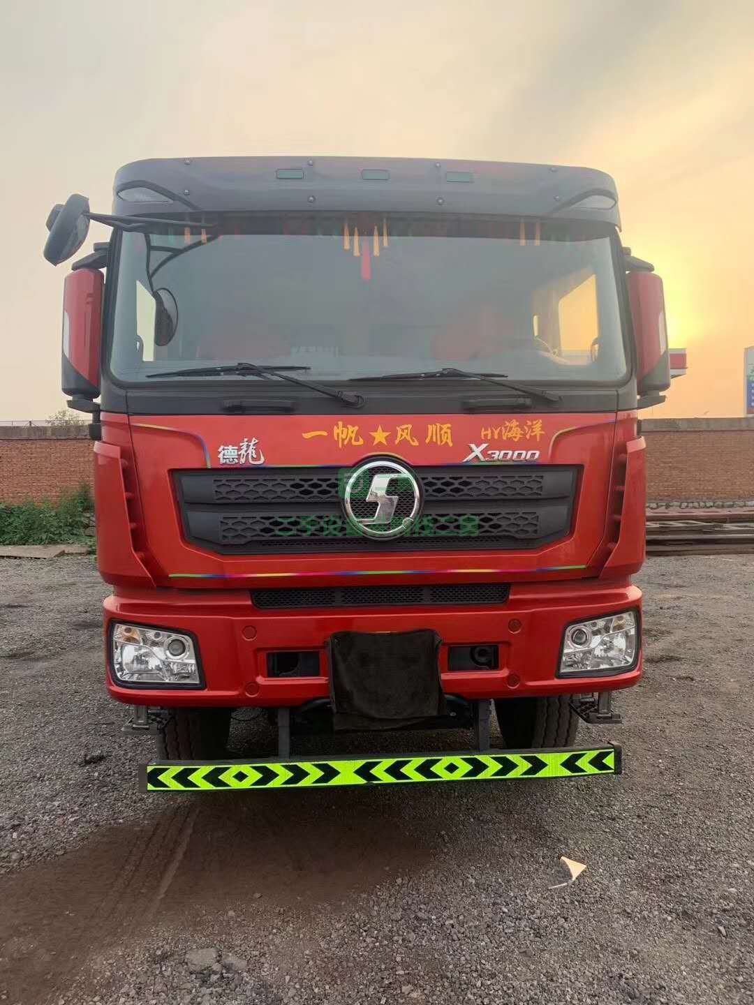 河北出售18年德龍X3000自卸車，國五排放汽貿(mào)扣押車