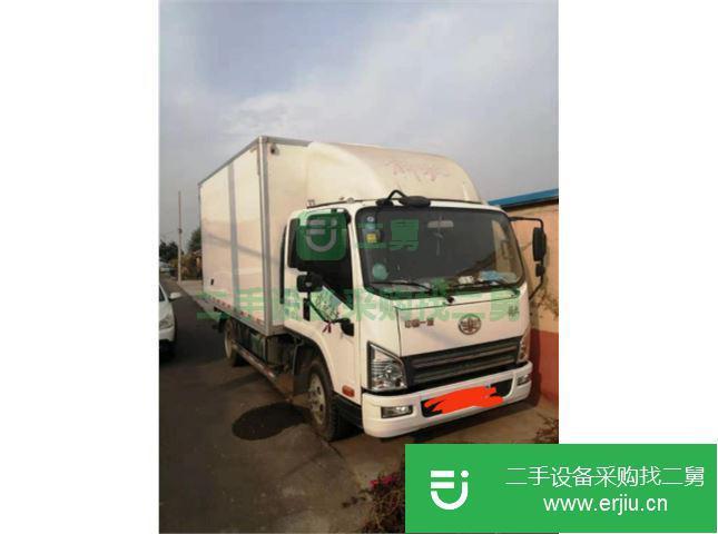 山東出售二手青島解放冷藏車