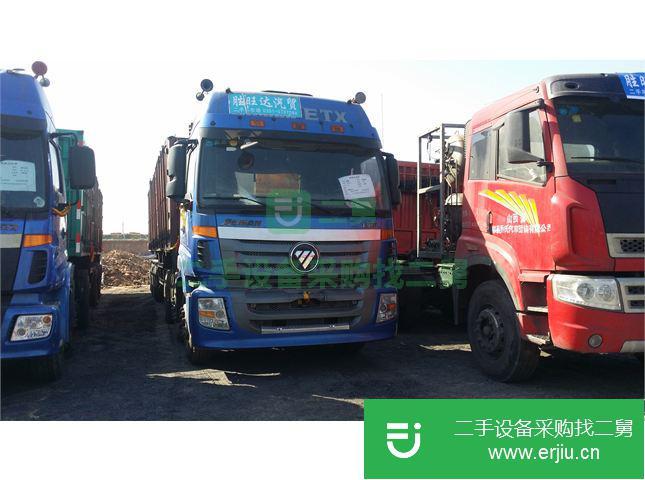 山西出售二手福田歐曼前四后四牽引車